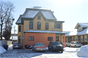 7-9 E ELM ST, a Second Empire house, built in Chippewa Falls, Wisconsin in 1881.