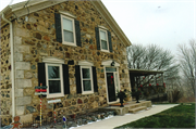 9514 W HIGHLAND RD, a Astylistic Utilitarian Building barn, built in Mequon, Wisconsin in 1880.