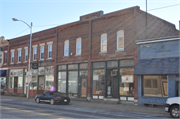 1529-1531 COMMERCIAL ST, a Twentieth Century Commercial retail building, built in Bangor, Wisconsin in 1913.