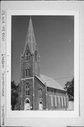 1025 - 1033 S 8TH ST, a Early Gothic Revival church, built in Manitowoc, Wisconsin in 1873.