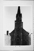 1110 S 10TH ST, a Early Gothic Revival church, built in Manitowoc, Wisconsin in 1885.
