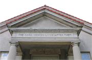 2445 WAUWATOSA AVE, a Greek Revival house of worship, built in Wauwatosa, Wisconsin in 1852.