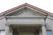 2445 WAUWATOSA AVE, a Greek Revival church, built in Wauwatosa, Wisconsin in 1852.