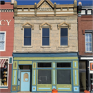 325 MAIN ST, a Italianate small retail building, built in Darlington, Wisconsin in 1880.