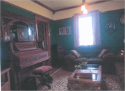 212 N. McKenzie Ave., a American Foursquare house, built in Gillett, Wisconsin in 1912.