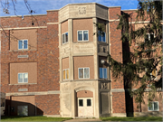 301 W MAPLE ST, a Late Gothic Revival school – elem/middle/jr high/high, built in Montfort, Wisconsin in 1919.