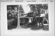 610 PARK ST, a Craftsman house, built in Manitowoc, Wisconsin in 1915.