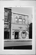 820 WASHINGTON ST, a Romanesque Revival tavern/bar, built in Manitowoc, Wisconsin in 1895.