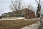 3815 S. Kinnickinnic Ave., a Commercial Vernacular industrial building, built in St. Francis, Wisconsin in 1946.