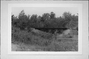 RR TRACK PARALLEL TO COUNTY HIGHWAY W, .1 M W, .4 M N OF JEFFERSON RD, a NA (unknown or not a building) wood bridge, built in Texas, Wisconsin in .