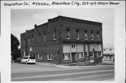 MAIN ST, 517-519, AT 5TH ST, NW CNR, a Commercial Vernacular retail building, built in Marathon City, Wisconsin in 1880.