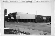 318-322 MAIN ST 318-322 MAIN ST, a Commercial Vernacular large retail building, built in Mosinee, Wisconsin in 1922.