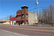 N SIDE OF US HIGHWAY 53 JUST E OF COUNTY HIGHWAY W, a Commercial Vernacular city/town/village hall/auditorium, built in Oliver, Wisconsin in 1915.