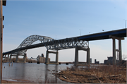 US 535 (HAMMOND AVE) OVER SUPERIOR BAY, a NA (unknown or not a building) bridge, built in Superior, Wisconsin in 1961.