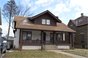 1225 Carlisle Ave., a Bungalow house, built in Racine, Wisconsin in 1911.