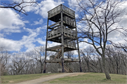 N END OF GOVERNMENT HILL RD, a Astylistic Utilitarian Building observation/fire tower, built in Delafield, Wisconsin in 1916.