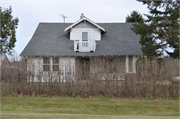 N4324 COUNTY HIGHWAY C, a Craftsman house, built in West Kewaunee, Wisconsin in 1875.