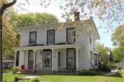 524 N 5TH ST, a Italianate house, built in Manitowoc, Wisconsin in 1857.