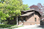 610 PARK ST, a Craftsman house, built in Manitowoc, Wisconsin in 1915.