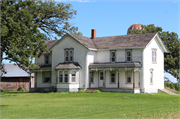 W7956 US HIGHWAY 12, a Gabled Ell house, built in Whitewater, Wisconsin in 1880.