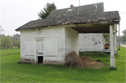 25356 Lodge Street (1082 MAIN ST), a Astylistic Utilitarian Building gas station/service station, built in Rockbridge, Wisconsin in 1909.