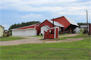 S2466 Gillem Road, a machine shed, built in Fairfield, Wisconsin in 1940.