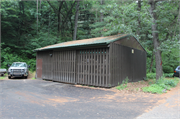 N381 USH 12/16, a Front Gabled storage building, built in Wisconsin Dells, Wisconsin in 1960.