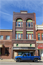 315 S. Main St. - Southern building, a Romanesque Revival theater/opera house/concert hall, built in Blanchardville, Wisconsin in 1898.