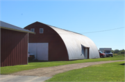 6420 RIVER RD, a Quonset storage building, built in Windsor, Wisconsin in 1930.