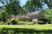 5301 MILWAUKEE ST, a Greek Revival house, built in Madison, Wisconsin in 1848.
