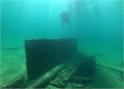 Emeline Shipwreck (Schooner), a Site.