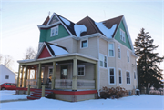 303 N MAIN ST, a Queen Anne house, built in Deerfield, Wisconsin in 1890.