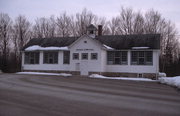 COUNTY HIGHWAY JJ, a Side Gabled one to six room school, built in Wagner, Wisconsin in 1914.