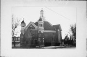 1225 CARNEY BLVD, a Octagon church, built in Marinette, Wisconsin in 1891.