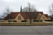 4500 N SHERMAN BLVD, a Late Gothic Revival church, built in Milwaukee, Wisconsin in 1958.