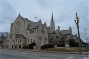 2703 N SHERMAN BLVD, a Late Gothic Revival house of worship, built in Milwaukee, Wisconsin in 1928.