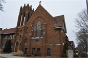 2906 W SCOTT ST, a Late Gothic Revival house of worship, built in Milwaukee, Wisconsin in 1928.