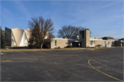 3301 S 76TH ST, a Neo-Expressionism house of worship, built in Milwaukee, Wisconsin in 1958.