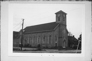 CNR OF MAIN ST AND WATER ST CNR OF MAIN ST AND WATER ST, a Late Gothic Revival house of worship, built in Marinette, Wisconsin in 1876.