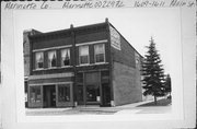 1609-1611 MAIN ST, a Commercial Vernacular retail building, built in Marinette, Wisconsin in 1899.