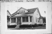 1060 MARINETTE AVE, a Side Gabled house, built in Marinette, Wisconsin in 1925.