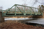 STH 101 over Pine River, a NA (unknown or not a building) pony truss bridge, built in Fern, Wisconsin in 1939.