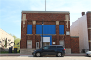 C. 580 WATER ST, a Prairie School bank/financial institution, built in Prairie du Sac, Wisconsin in 1922.