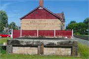 500 RAILROAD AVE, a Astylistic Utilitarian Building depot, built in Colfax, Wisconsin in 1914.