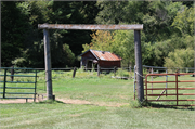 S1018 Knapp Valley Road, a Astylistic Utilitarian Building corn crib, built in Clinton, Wisconsin in 1920.