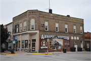 STEELE ST, 224, a Commercial Vernacular retail building, built in Algoma, Wisconsin in 1894.