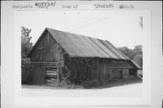11TH RD, a Astylistic Utilitarian Building barn, built in Shields, Wisconsin in .