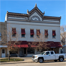 112-116 W MAIN ST, a Commercial Vernacular large retail building, built in Palmyra, Wisconsin in 1884.