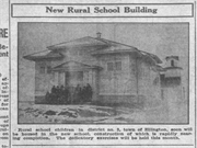 N2903 Immel Rd, a elementary, middle, jr.high, or high, built in Ellington, Wisconsin in 1928.