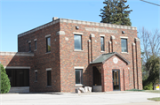1805-1809 DECKNER AVE, a Art Deco fire house, built in Green Bay, Wisconsin in 1941.